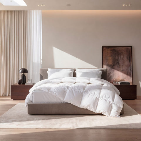 Couette mi-duvet