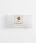 Premium Kopfkissen Natural Hybrid in Originalverpackung mit eleganter Produktbanderole und hochwertiger Präsentation.