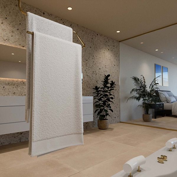 Set de 3 serviettes de bain HANSE PREMIUM