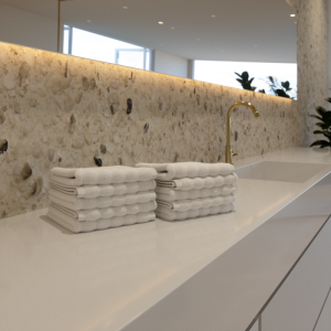  Hanse Lot de 10 gants de toilette Luxury Hotel